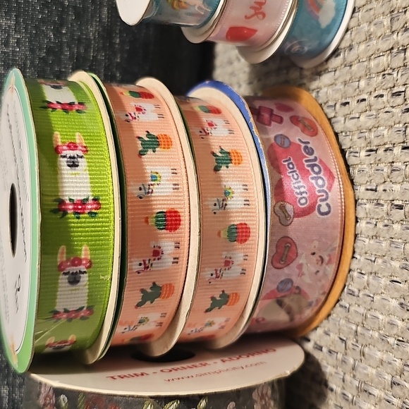 Colorful Decorative Ribbon Set - Picture 2 of 3